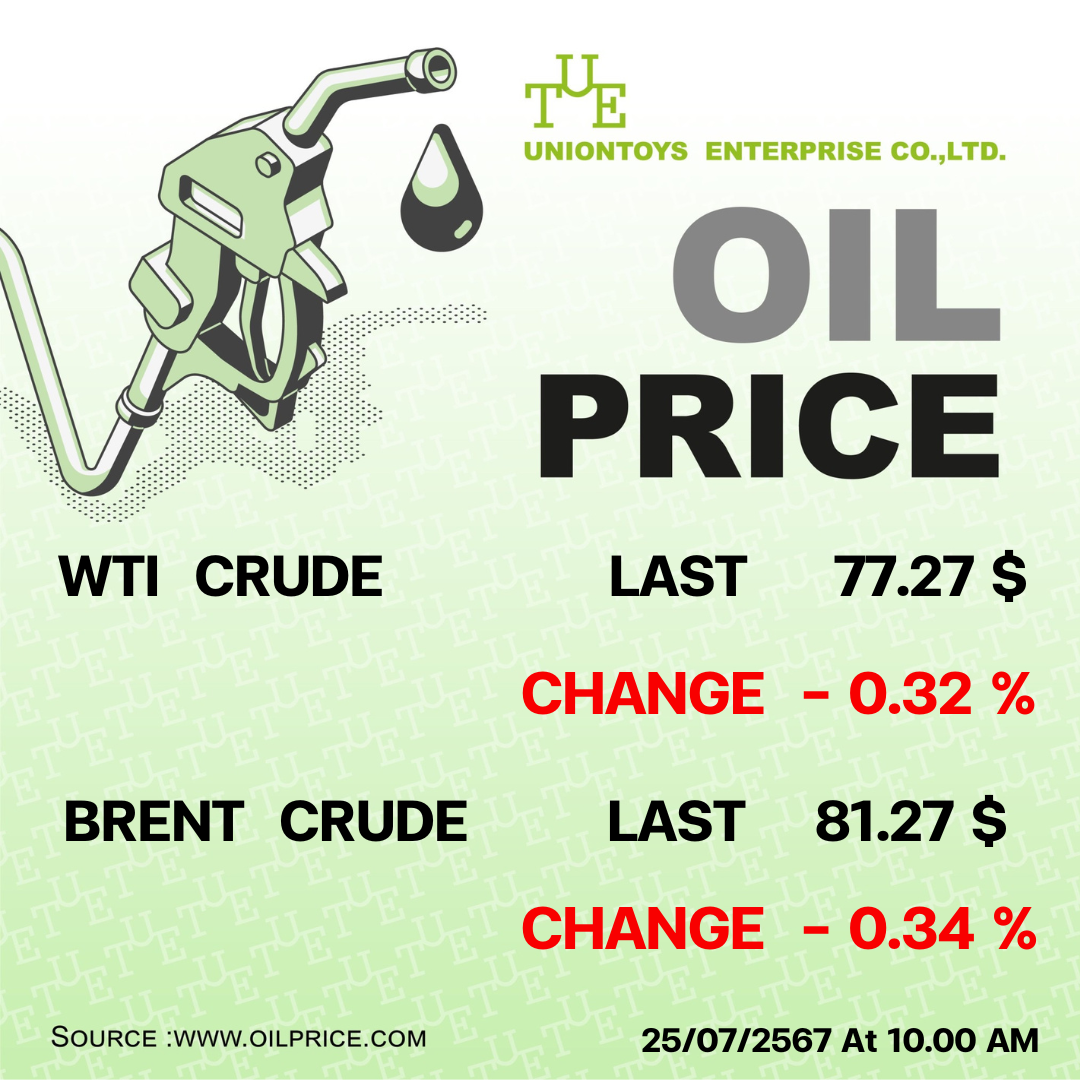 Uniontoys Oil Price Update - 27-07-2024